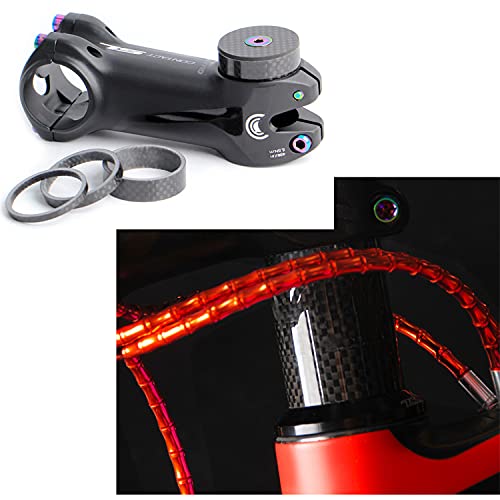 Carbon Fiber Headset Spacer Set - 5 Pcs, 3/5/10/15/20mm