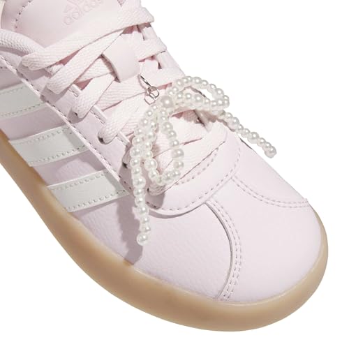 Kids' VL Court 3.0 Shoes - Distilled Pink/Zero Metallic/Clear Pink