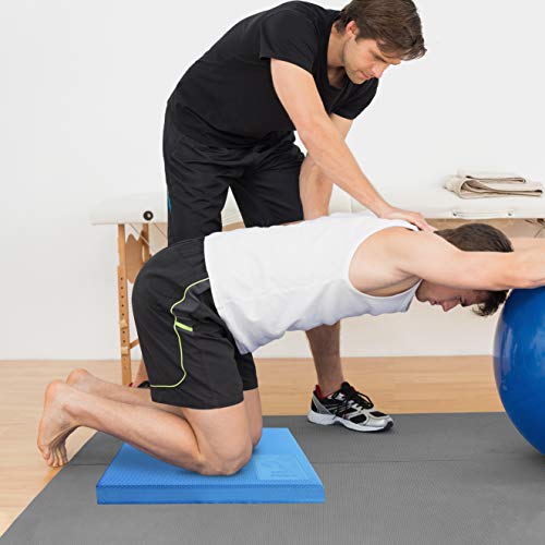Pete's Choice XL Blue Foam Balance Pad for Physical Therapy & Exercise