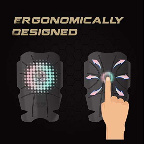 Hmyl Easy 1 Pair Breathable Knee Pad Inserts for Work Pants 11.5''×7.9''×0.45''