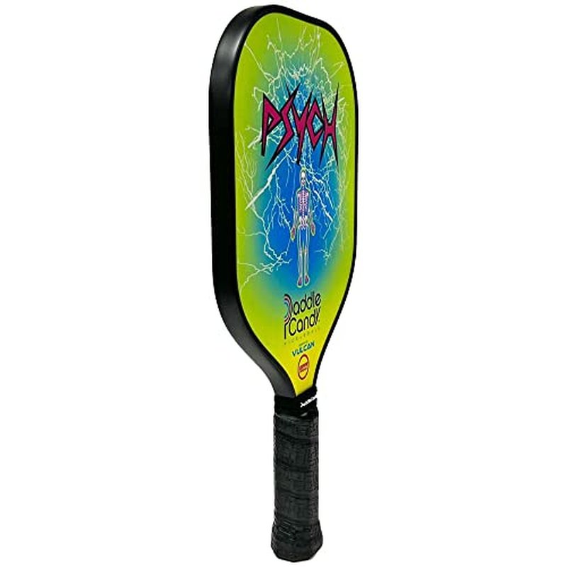 Paddle Candy Vulcan Freakshow Pickleball Paddle | Hybrid Performance | Polypropylene Core - Carbon Fiber Surface | USAP Approved | Psych