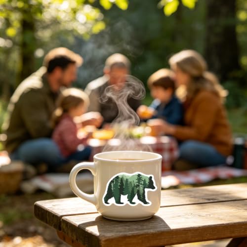 102 Pcs Forest Stickers - Adventure Aesthetic Outdoor Decor - New Forest