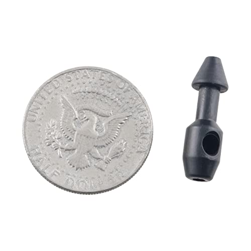 4PCS Black Spearfishing Wishbone Speargun Bands - Durable Plastic