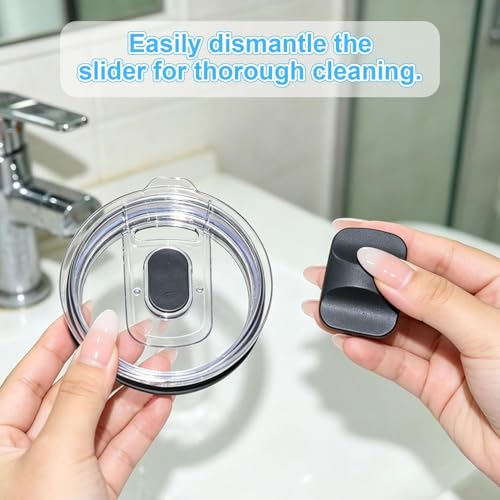 20 oz Tumbler Replacement Lids with Magnetic Slider - 1 Pack