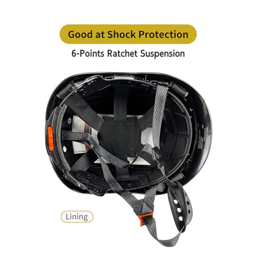 Forestry Safety Helmet with Build-in Visor Mesh Face Shield Ear Muffs 4 in 1 Chainsaw Safety Hard Hats