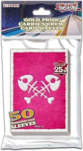 Gold Pride Card Sleeves - 50 Count for Yu-Gi-Oh! TCG