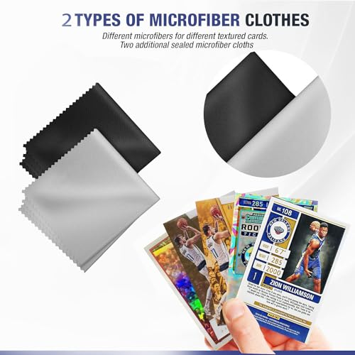 Deyimmei Sports Cards Grading Kit, Sports Trading Cards Measuring Tools, Card Centering Grading Tool, Clarity Tool Set with LED