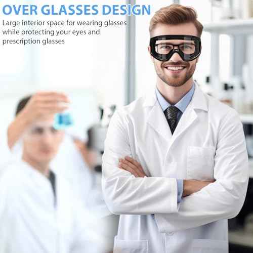 Anti-Fog Safety Goggles Impact Resistant Protective Safety Glasses Men Women Eye Protection