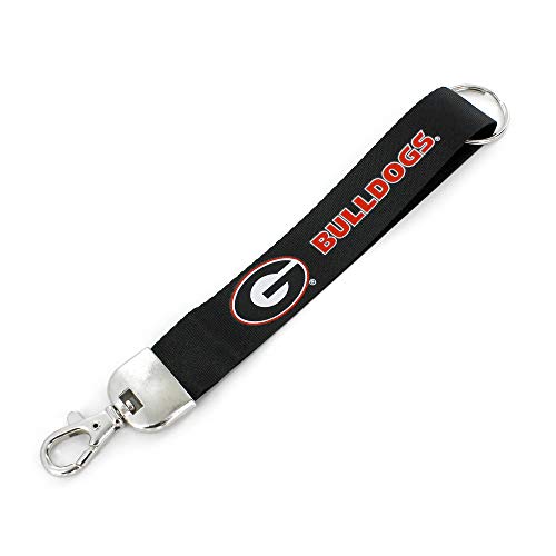Deluxe Wristlet Keychain - Georgia Bulldogs Team Color