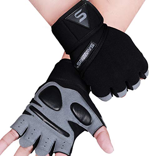 SAWANS Breathable Workout Gloves for Weight Lifting & Cross Training - Men Women