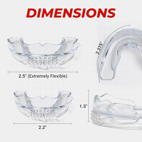 Kids Mouth Guard for Braces - No-Boil, Dual-Arch Protection