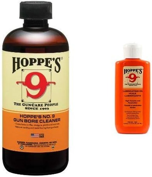 Hoppe's No. 9 Lubricating Oil - Premium 2-1/4 oz. Bottle for Smooth Firearm Maintenance