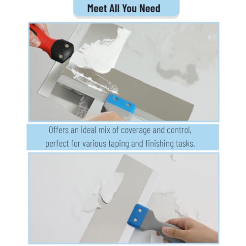 Bates- Taping Knife, 12 Inch, Stainless Steel Drywall Taping Knife