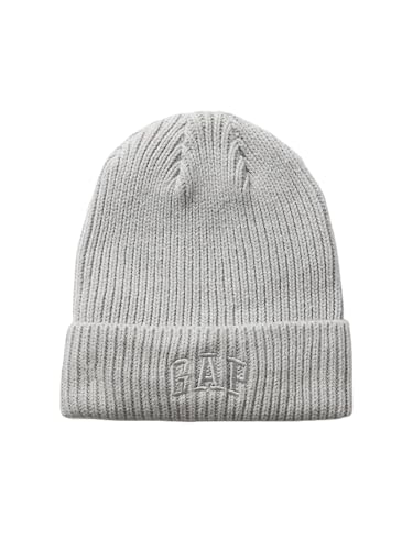 Women's Logo Beanie - One Size - Light Heather Grey