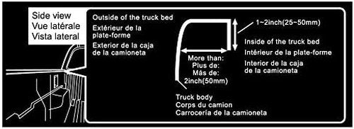 INNO RT201 Truck Bed Bike Rack - Secure Bike Mount for Standard Pickup Trucks