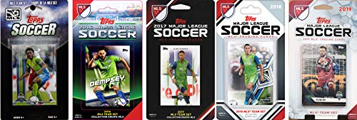 2019 Seattle Sounders Topps Team Set with Storage Album