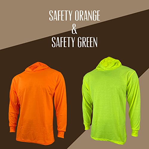 Safety High Visibility Shirts for Men, Construction Shirts for Men, Camisas De Trabajo para Hombre Construccion