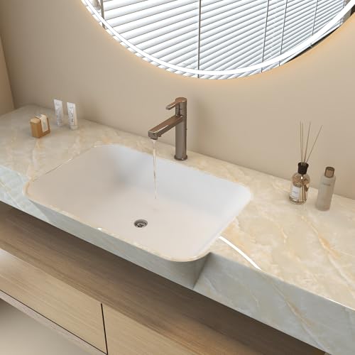 Glossy Marble Peel and Stick Wallpaper for Kitchen Countertops & Walls ? Self Adhesive Waterproof Contact Paper, Removable Vinyl Wall Covering, Easy DIY Home Decor (15.3" x 78.8")