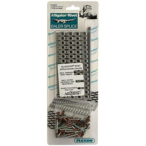 Apache 25085381 7" Stainless Steel Alligator Rivet Fasteners with Pins (ARJ7/175)