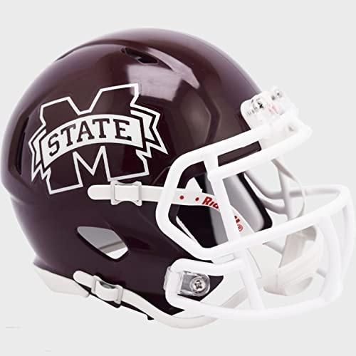 Mississippi State Bulldogs Mini Football Helmet - Speed Replica