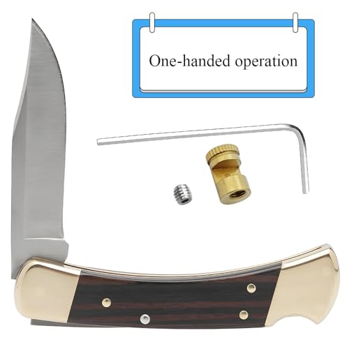 Thumb Stud Replacement for Buck 110 & Gerber Gator - Gold, 2 Sets