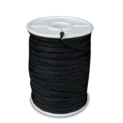 Black Poly Twine 3mm x 100' Spool – Baseball & Softball Utility Rope