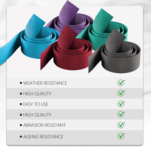 Heavy Duty Polyester Webbing Strap - White, 1" x 10 Yards