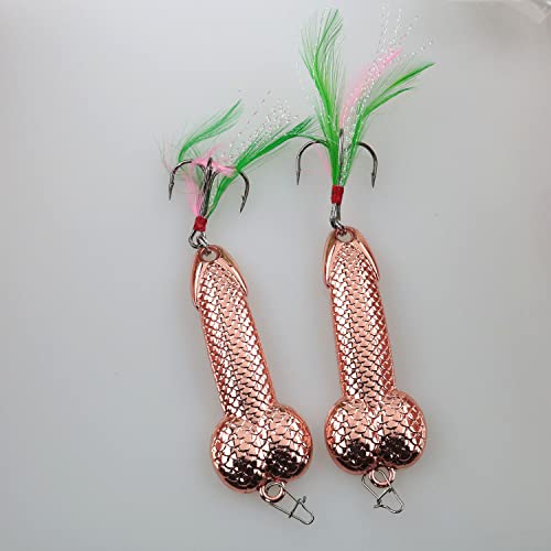 Fishing Jigs Spoon Lures - 36g Metal Crank Bait for Bass & Trout
