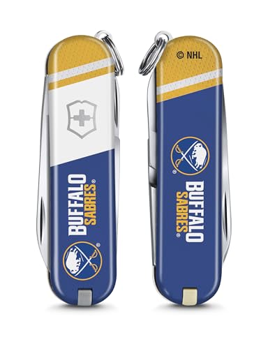 Compact 7-Function Swiss Army Knife – NHL Buffalo Sabres