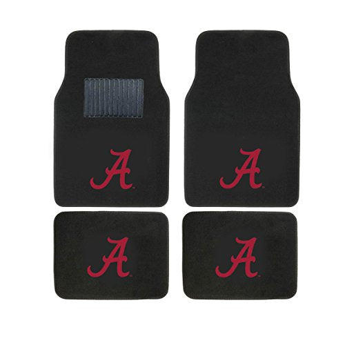 Alabama Collegiate Floor Mat Set - 4 Piece with Logo