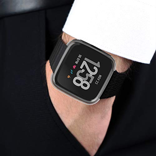 Screen Protector Case for Fitbit Versa Lite Edition - Clear