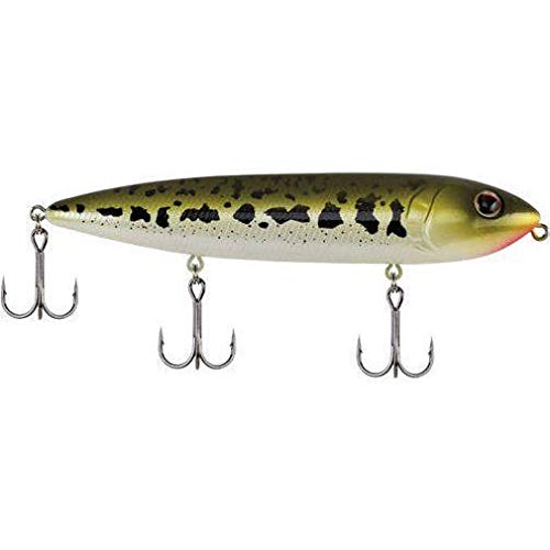Berkley J-Walker 120 Topwater Fishing Lure, Bone, 2/3 oz, | 120mm, Tail Weighted Design Tuned for Casting Distance, Equipped with Fusion19 Hook