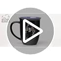 Wednesday Addams Nevermore Ceramic Mug - 16oz Wide Rim