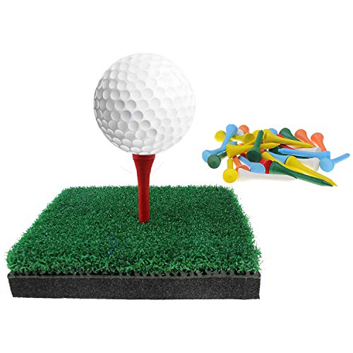 Deluxe 1-5/8 Inch Golf Tees Pack of 100 - Mixed Color