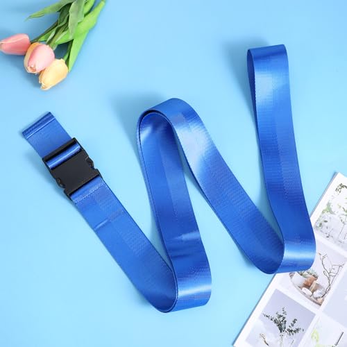 CIATBYYJ Blue Physical Therapy & Yoga Stretch Strap - Adjustable Mobilization Belt