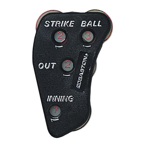 Umpire Indicator for Baseball & Softball - Tracks Strikes, Balls, Outs, Innings