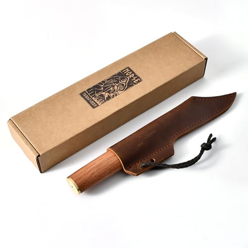 Norse Tradesman Viking Seax Knife 8.3in Full-Tang D2 Steel Blade
