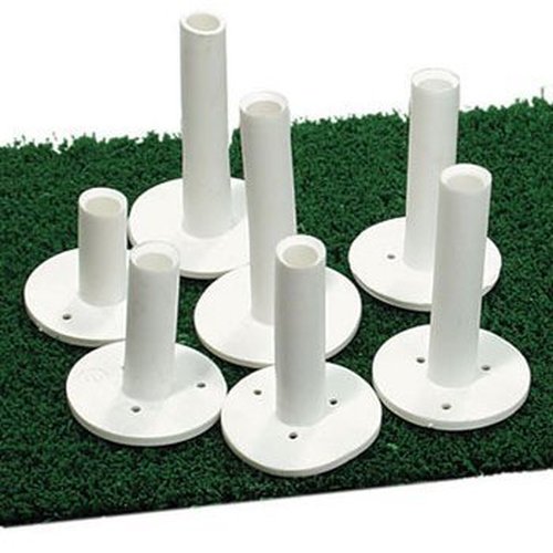 15 x Dura Rubber Golf Tees - Practice Mat/Driving Range Tees - 3"