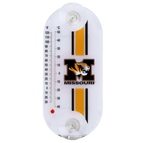 Acrylic Window Thermometer with Suction Cup - Missouri Tigers