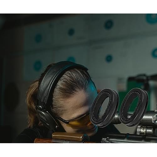 Silicone Gel Earpads Compatible with MSA SORDIN Headsets Hearing Protection Noise Reduction