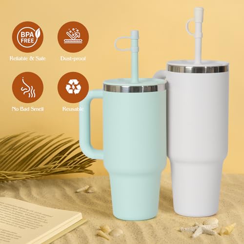 6 PCS Dustproof Straw Caps for Hydro Flask Tumbler 32 oz & 40 oz