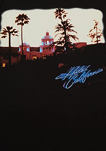 Men's Eagles Hotel California Short Sleeve T-Shirt - Medium Black
