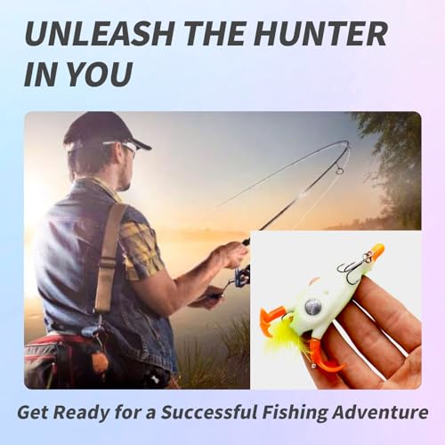 Topwater Duck Lure - 3D Duckling Floating Bait for Fishing