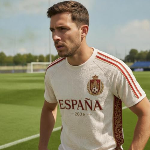 Spain National Soccer Team Jersey 2026 - Large / 02 White