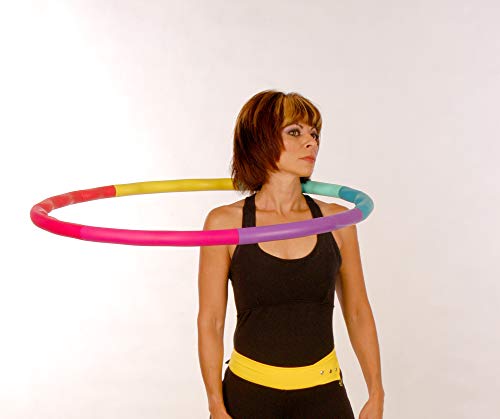 Weighted Hula Hoop - 1.5 lb Small with Wavy Ridges Design