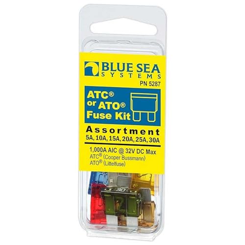 ATC Fuse Kit - 6 Pieces Fast-Acting Fuse Set, Beige