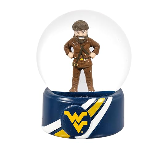 West Virginia University Snow Globe - Festive College Decoration
