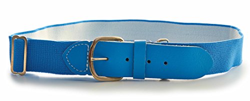 Adjustable Elastic Baseball Belt - Columbia Blue, One Size