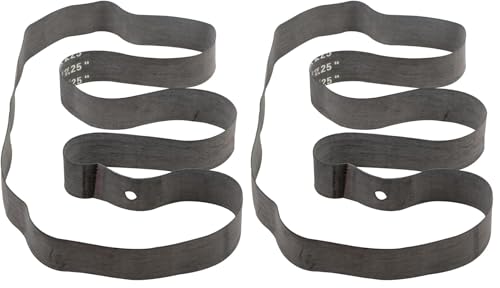 16" x 1" Motorcycle Rim Strips - Durable Rubber (Pack of 2)