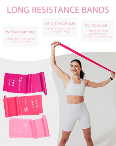 Pilates Ring Set with Mini Ball, Resistance Bands & Socks